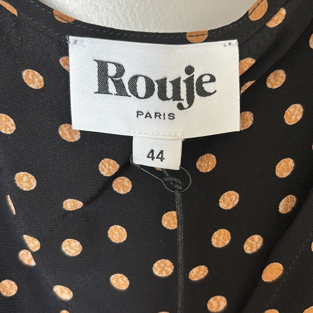 Rouje Polka Dot Women's Top Size 44 - Picture 3 of 10